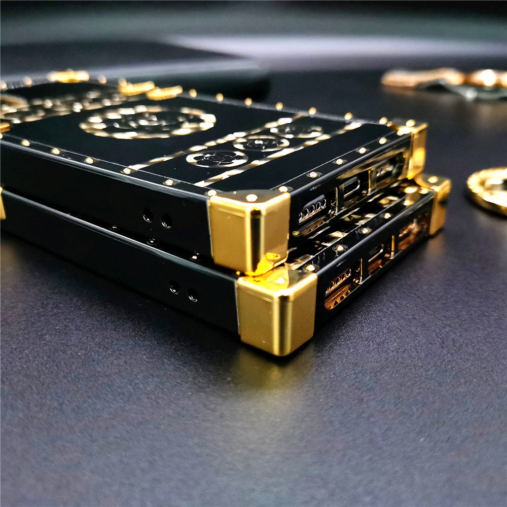 Baroque style luxury shiny ring phone case - {{ shop_name}} varyfun