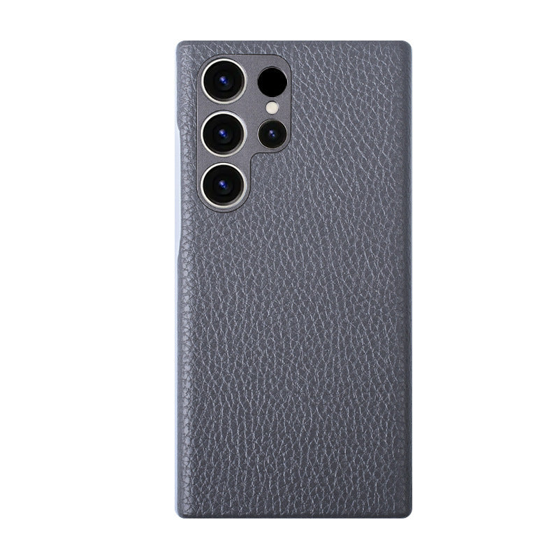 Custom Genuine Leather Case For Samsung Galaxy S23 S23+ S23Ultra S22 S22+ S22Ultra - mycasety2023 Mycasety