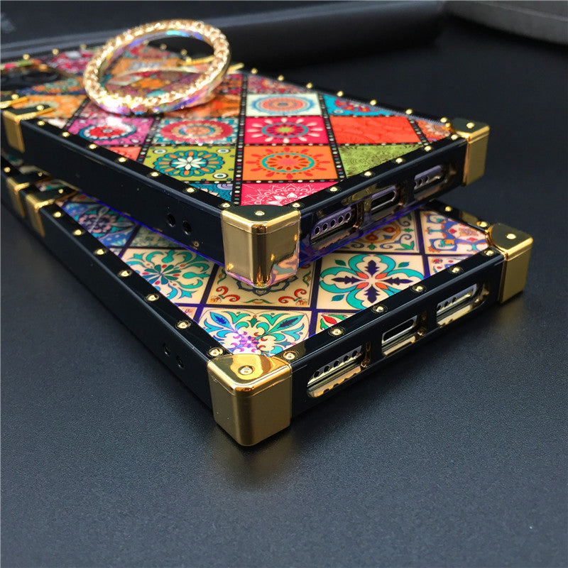 High Quality Bohemian Lanyard Ring Phone Case For iPhone Samsung - {{ shop_name}} varyfun