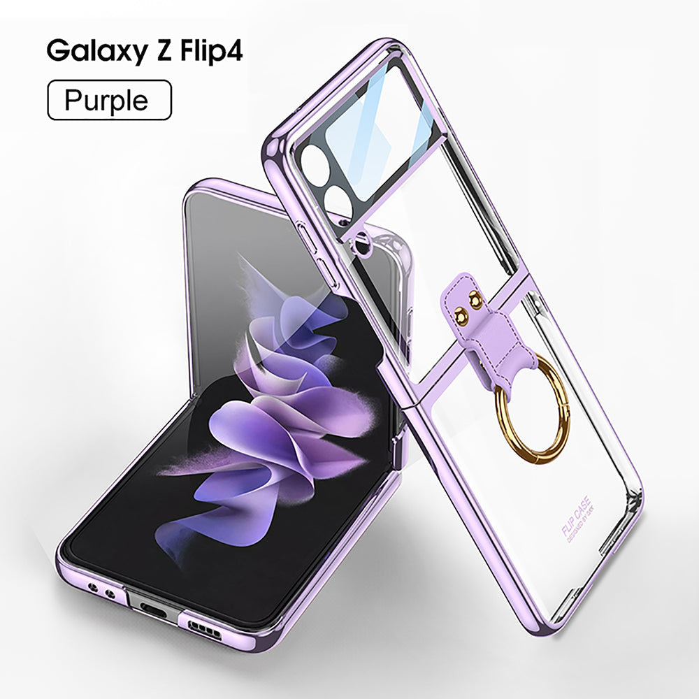 Phantom Plating Anti-Drop Case For Samsung Galaxy Z Flip3 Flip4 - {{ shop_name}} Dealggo.com