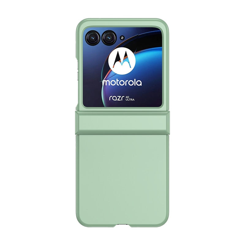 Hinge All-inclusive Motorola Razr 40 Ultra Moto 40Ultra 2023 Case Solid Color Case - {{ shop_name}} varyfun