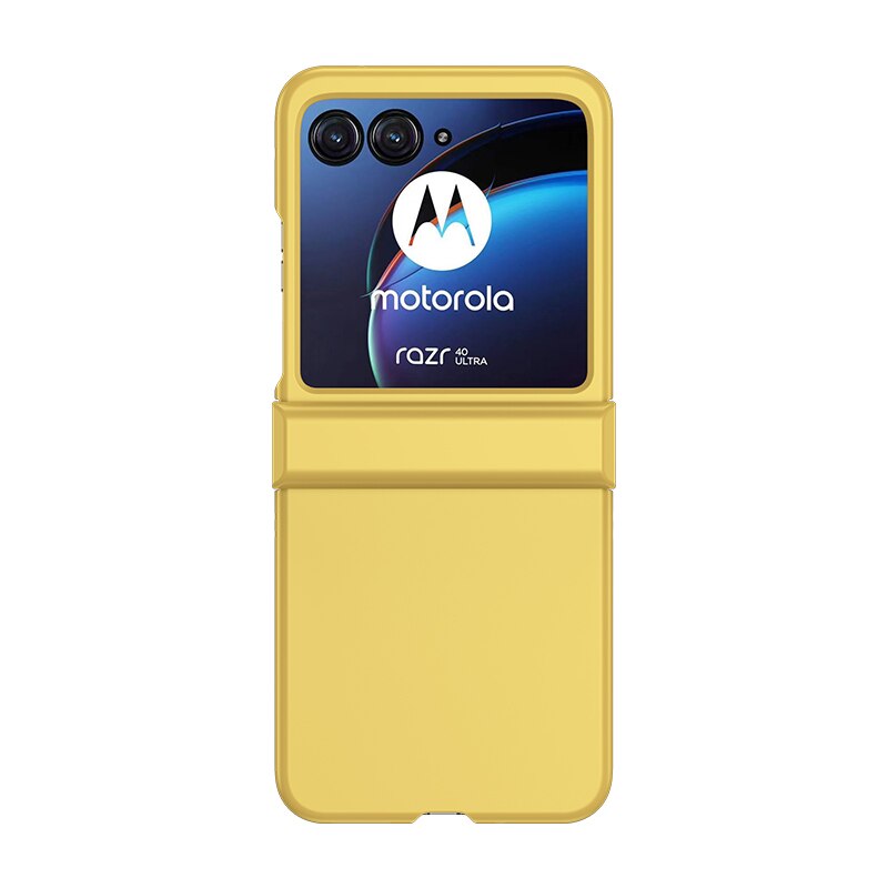 Hinge All-inclusive Motorola Razr 40 Ultra Moto 40Ultra 2023 Case Solid Color Case - {{ shop_name}} varyfun