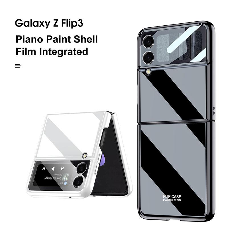 Piano Paint Shell Film Integrated Case For Samsung Galaxy Z Flip3 - {{ shop_name}} varyfun