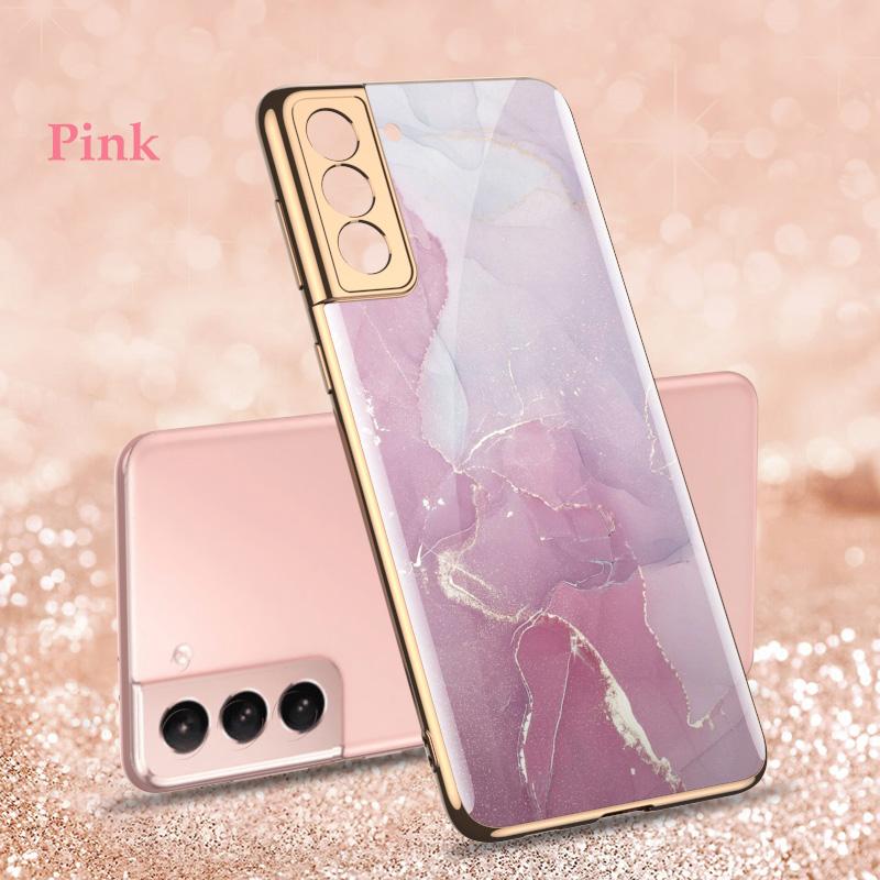 2021 Luxury Plating Pattern Camera All-inclusive Electroplating Process Case For Samsung S21 S21 Plus S21 Ultra - {{ shop_name}} EasyOutdoor