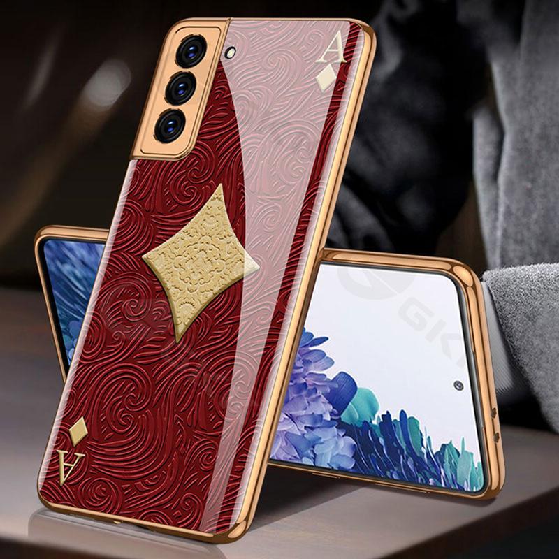2021 Fashion Plating Pattern Camera All-inclusive Electroplating Process Case For Samsung S21 S21 Plus S21 Ultra - {{ shop_name}} varyfun