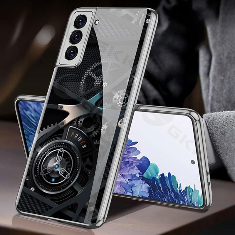 2021 Fashion Plating Pattern Camera All-inclusive Electroplating Process Case For Samsung S21 S21 Plus S21 Ultra - {{ shop_name}} varyfun