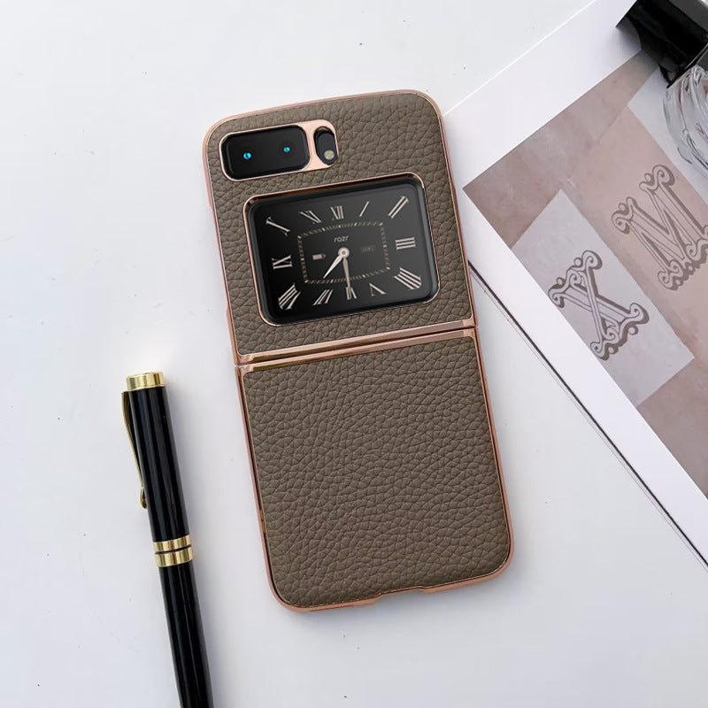 Motorola razr 2023 mobile phone case folding leather case Moto razr 40ultra business case - mycasety2023 Mycasety