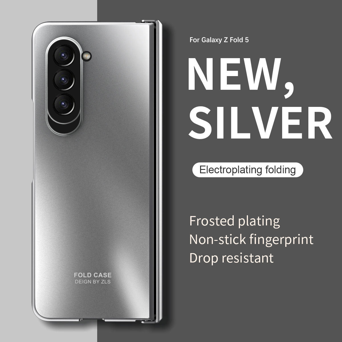 Electroplating All-inclusive Drop-proof Galaxy Z Fold5 Fold4 Case with Screen Protector - mycasety2023 Mycasety