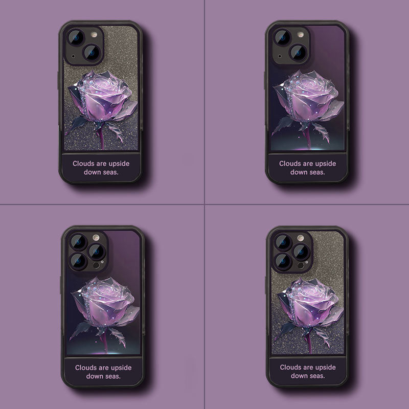 Sparkling Rose iPhone Case with Invisible Kickstand - mycasety2023 Mycasety