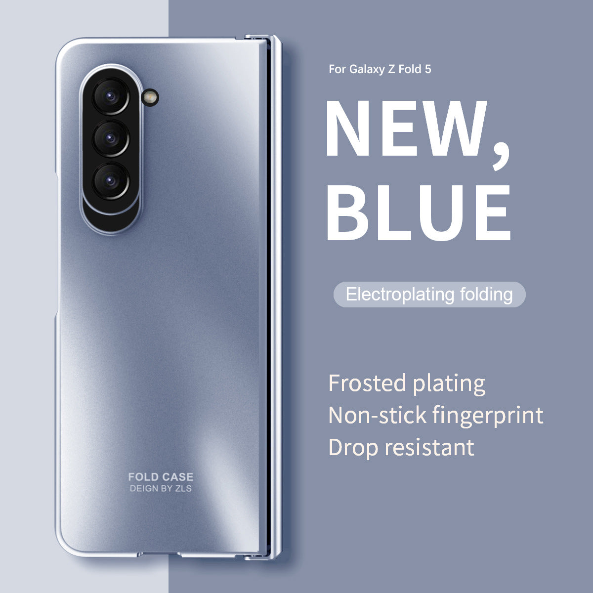 Electroplating All-inclusive Drop-proof Galaxy Z Fold5 Fold4 Case with Screen Protector - mycasety2023 Mycasety
