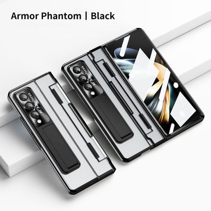 Enhanced Version of Armor Hinge Folding Shell Case For Samsung Galaxy Z Fold3(4) - {{ shop_name}} varyfun
