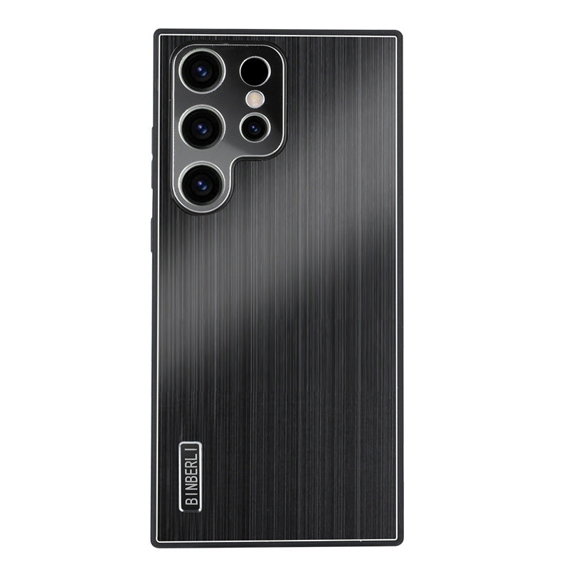 Brushed Metal Phone Case For Samsung Galaxy - mycasety2023 Mycasety