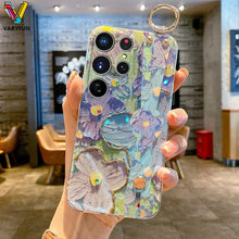 Load image into Gallery viewer, Oil Painting Flower Samsung Phone Case For Galaxy A Series - {{ shop_name}} varyfun
