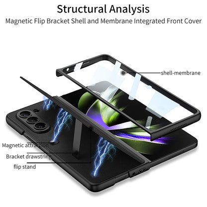 Business Samsung Galaxy Z Fold5 Full Inclusive Leather Case - Mycasety Mycasety