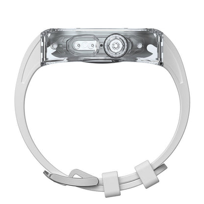 Luxury Transparent Case Strap For Apple Watch Ultra 49mm - mycasety2023 Mycasety