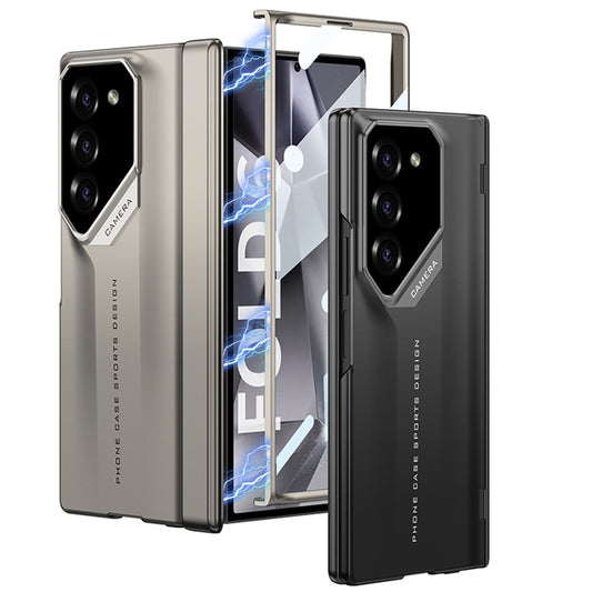 SPORTS DESIGN | Magnetic Hinge Shockproof Phone Case With Screen Protector For Galaxy Z Fold 6/5/4