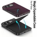 iPhone Duo | Magnetic Flip Phone Case with Expandable Cover & Built-in Folding Stand | 🔥 Limited-Time 50% OFF 🏷️🎉🥳
