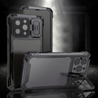 Armor Anti-fall Invisible Bracket Lens Protective Phone Case For iPhone - {{ shop_name}} varyfun