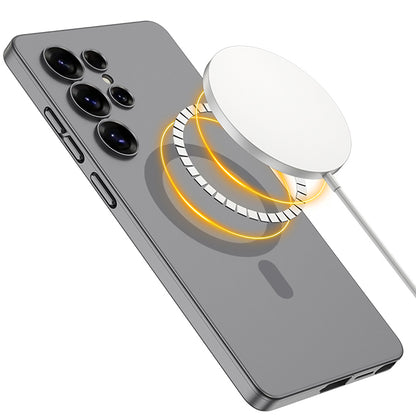 Magnetic Shockproof Phone Cover With Screen Protector For Galaxy S25 Ultra