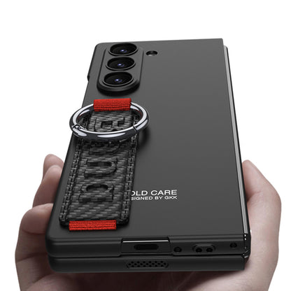 Phone Case With Ring Wristband For Galaxy Z Fold6