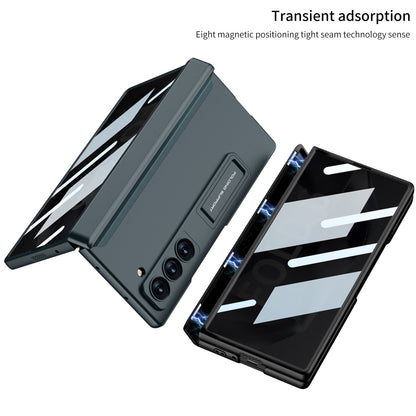 Magnetic Hinge Hidden Bracket All-included Case With Back Screen Protector For Galaxy Z Fold 6/5/4/3