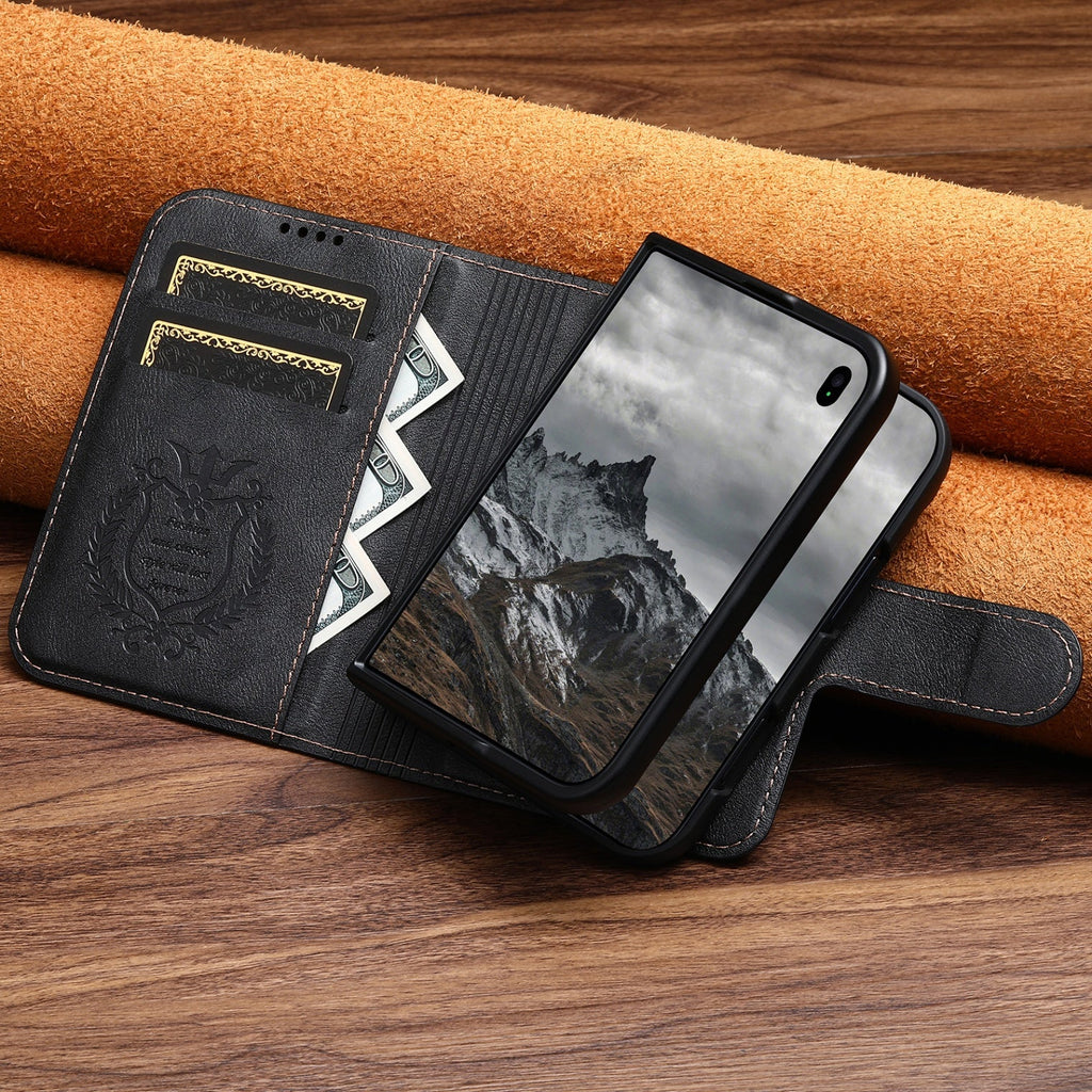 iPhone Duo | 2-in-1 Magnetic Leather Wallet Case with Detachable Folio