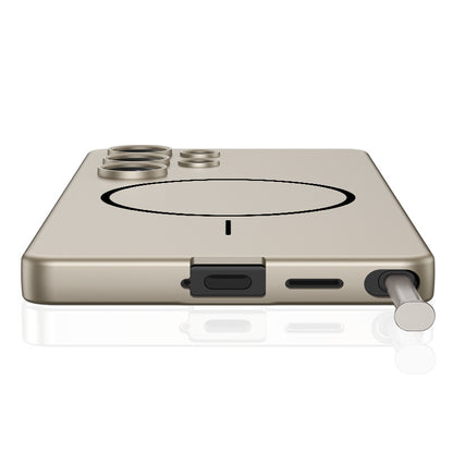 Magnetic Shockproof Phone Case Support Wireless Charge For Galaxy S25 Ultra