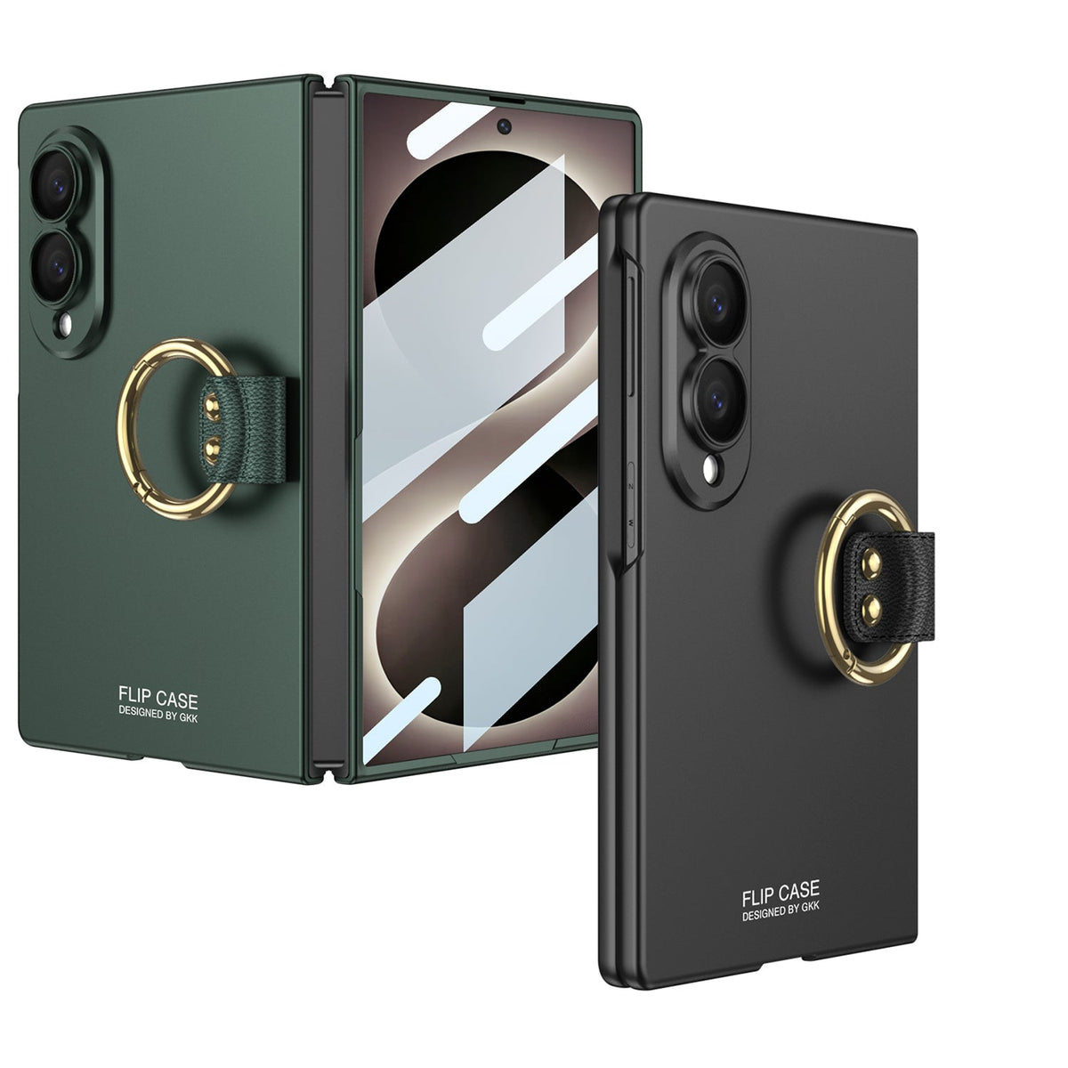 Galaxy Z Fold8 Wide Ultra Fashion Phone Case with Built-In Tempered Glass & Ring Holder