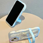 Quicksand Pearl Flower With Bracket For iPhone Case - {{ shop_name}} varyfun