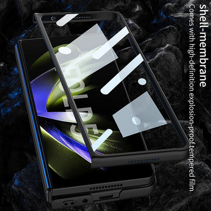 Business Samsung Galaxy Z Fold5 Full Inclusive Leather Case - Mycasety Mycasety