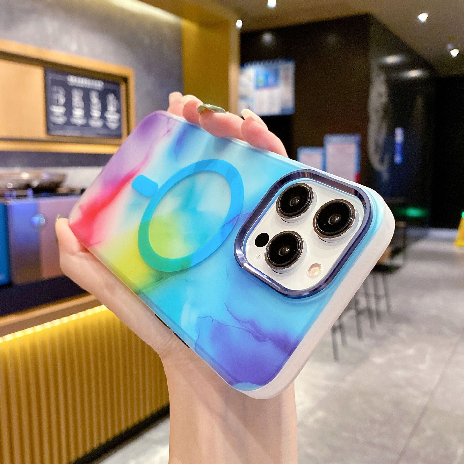 Magnetic Attraction Anti-fall iPhone case - {{ shop_name}} varyfun