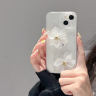 High-end Stereoscopic Flowers iPhone Case - {{ shop_name}} varyfun