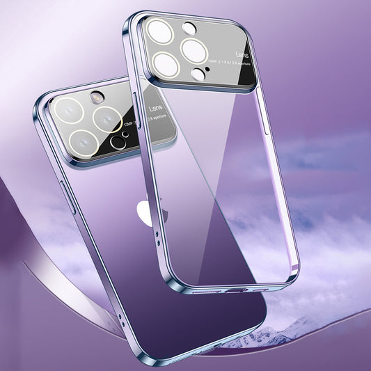 Lens Protector Transparent Electroplating Case For iPhone - {{ shop_name}} varyfun