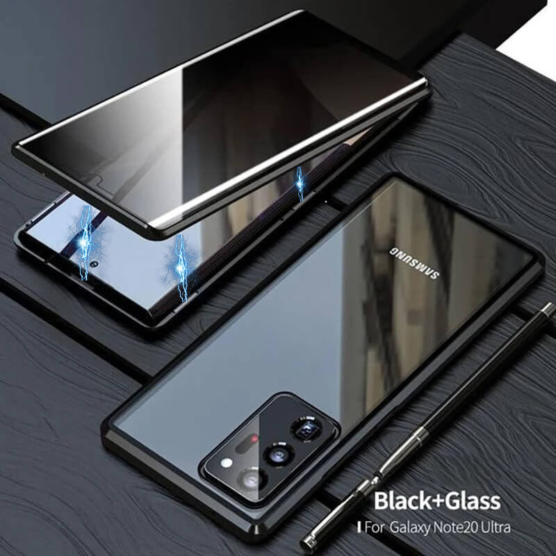 Samsung Magnetic Double-Sided Protection Tempered Glass Phone Case - {{ shop_name}} varyfun