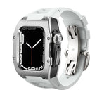 Luxury Metal Case Strap For Apple Watch Series 44/45 mm - mycasety2023 Mycasety