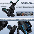 Automatic Clamping Car Wireless Charger for Samsung Galaxy Z Fold 3 2 Note20 S22 S21 S20 iPhone 13 12 11 XS Max Air Vent Mount Phone Holder - Mycasety Mycasety