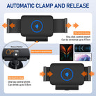 Automatic Clamping Car Wireless Charger for Samsung Galaxy Z Fold 3 2 Note20 S22 S21 S20 iPhone 13 12 11 XS Max Air Vent Mount Phone Holder - Mycasety Mycasety