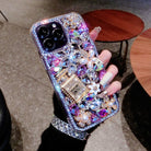 Luxury Rhinestone Diamond Perfume Bow-knot iPhone Case - {{ shop_name}} varyfun