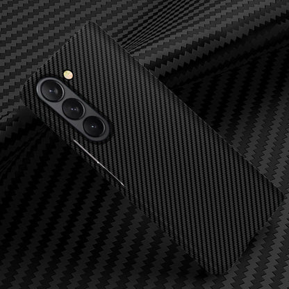 Luxurious Carbon Fiber Shockproof Galaxy Z Fold Phone Case