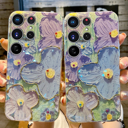 Oil Painting Flower Samsung Phone Case For Galaxy A Series - {{ shop_name}} varyfun