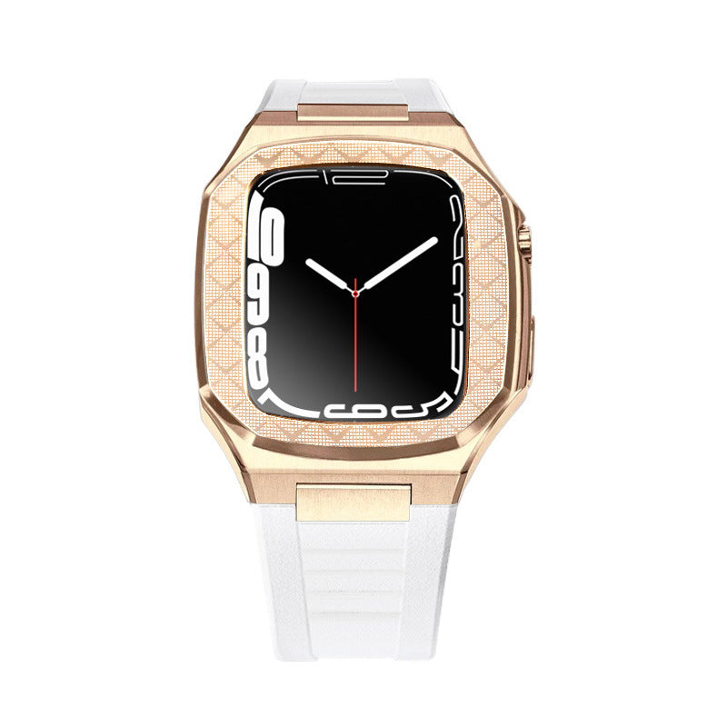 Luxury Metal Case Strap For Apple Watch Series - {{ shop_name}} varyfun