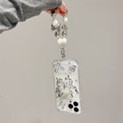 Ins Hot Textured Butterfly With Wristband & Bracket For iPhone Case - {{ shop_name}} varyfun