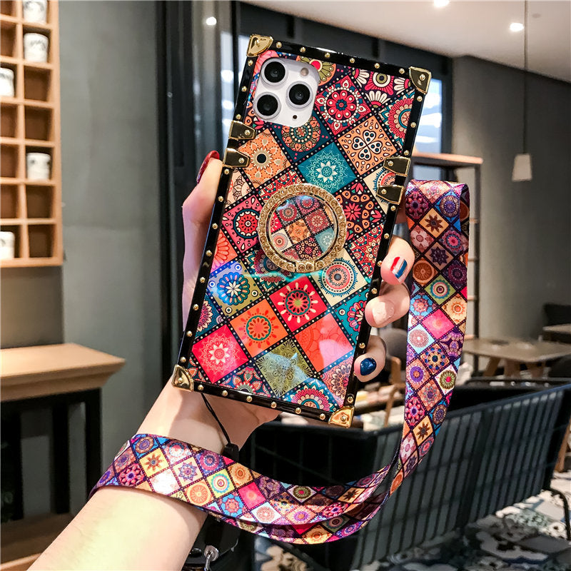 Vintage Bohemian Style Protective Phone Case For iPhone