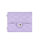 Luxury Leather Card Holder Phone Case With Chain For Samsung Galaxy Z Flip3 Flip4 Flip5 5G - {{ shop_name}} varyfun