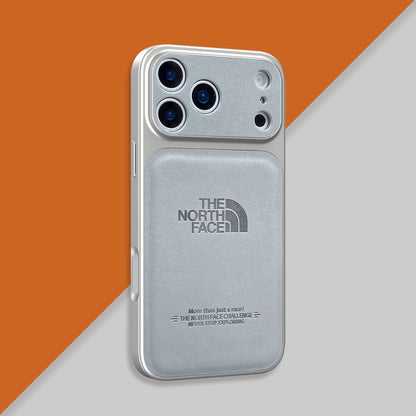 Trendy Leather Textured Phone Cover For iPhone