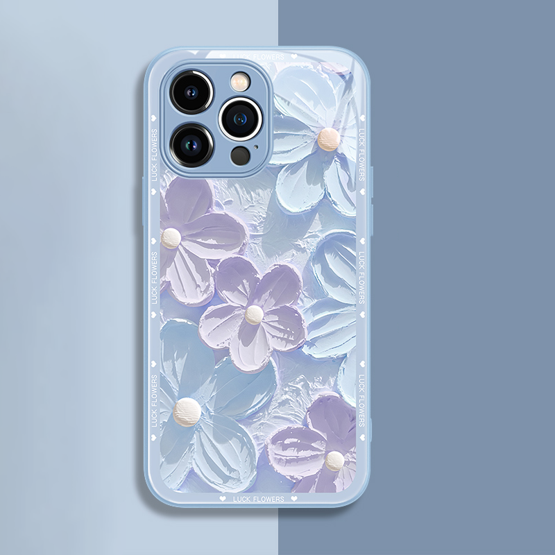 Fresh Oil Painting Flowers iPhone Case - {{ shop_name}} varyfun