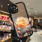 Mirror Flower With Wristband For iPhone Case - {{ shop_name}} varyfun