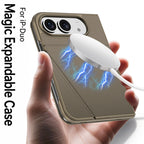 iPhone Duo | Magnetic Flip Phone Case with Expandable Cover & Built-in Folding Stand | 🔥 Limited-Time 50% OFF 🏷️🎉🥳