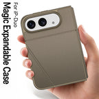 iPhone Duo | Magnetic Flip Phone Case with Expandable Cover & Built-in Folding Stand | 🔥 Limited-Time 50% OFF 🏷️🎉🥳