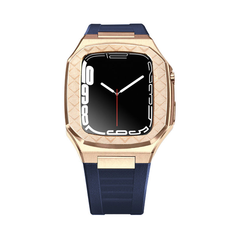 Luxury Metal Case Strap For Apple Watch Series - {{ shop_name}} varyfun